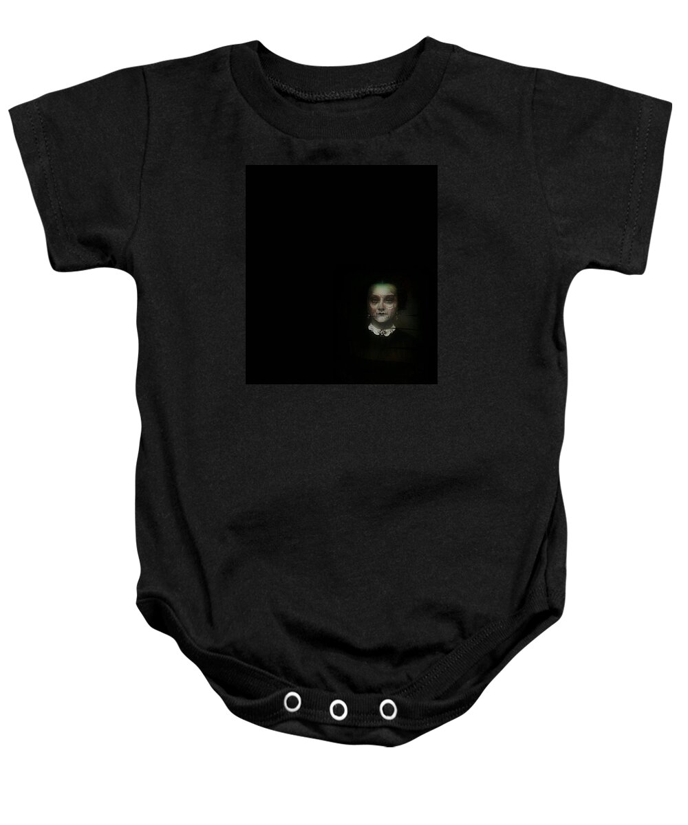 Skeleton Baby Onesie featuring the digital art Mother's Day by Delight Worthyn