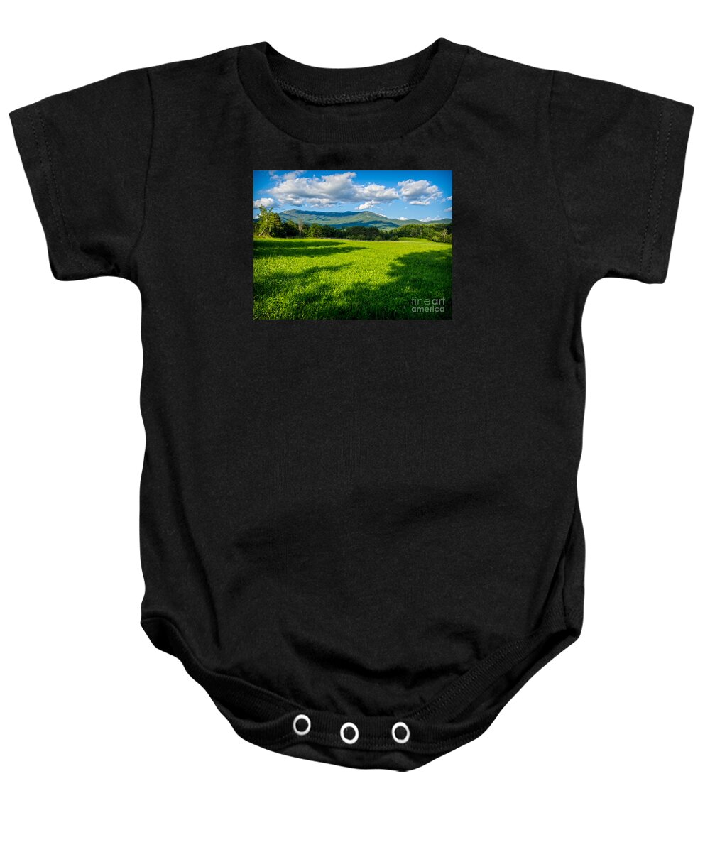 Mountain Baby Onesie featuring the photograph Mount Mansfield by James Aiken