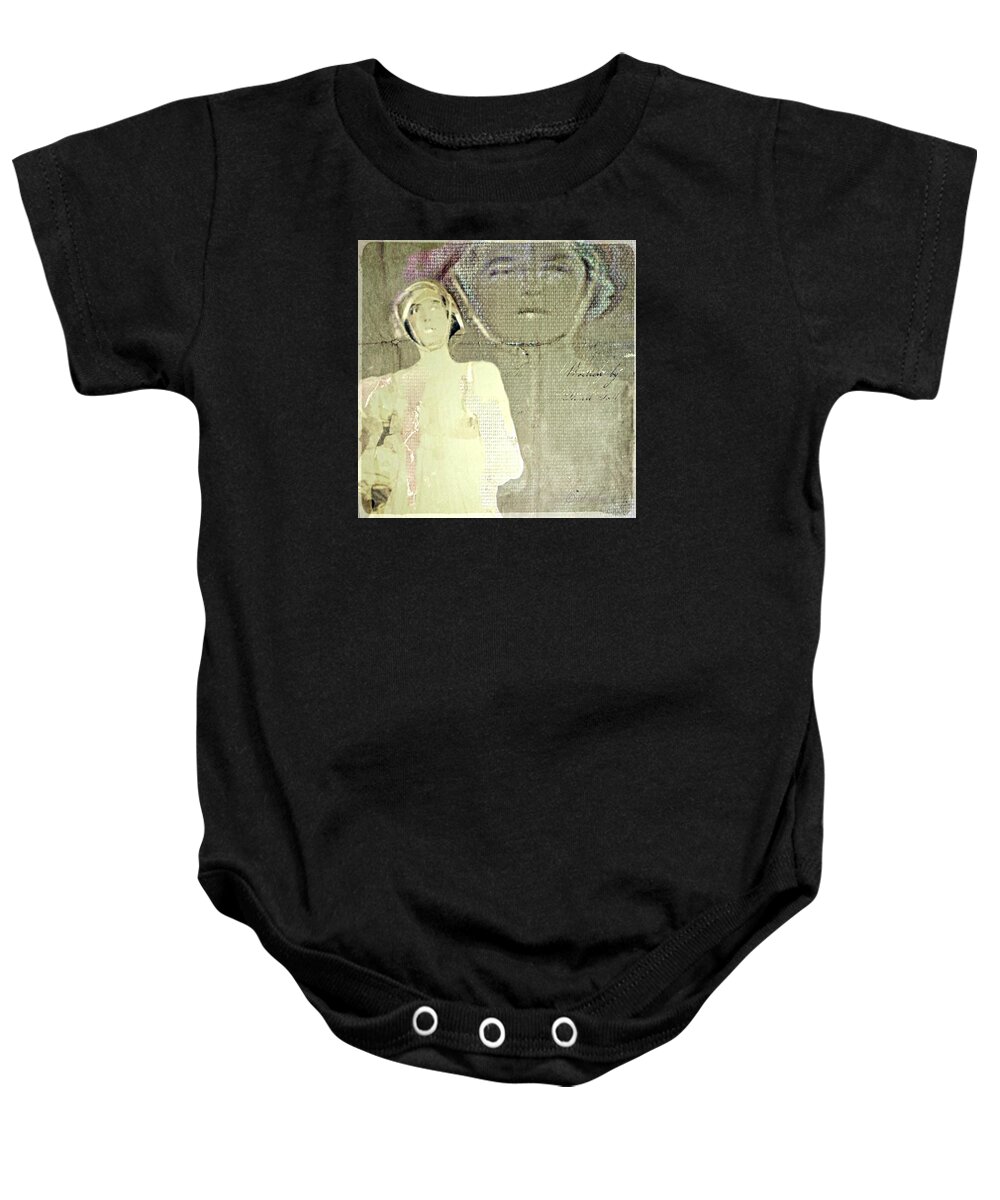 Woman Baby Onesie featuring the digital art Of Two Minds or More by Delight Worthyn