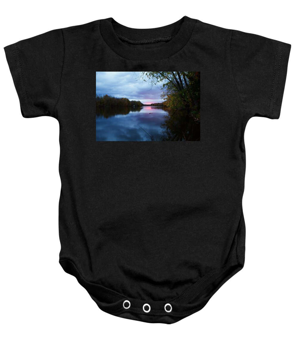  Baby Onesie featuring the photograph Oswego River by Everet Regal
