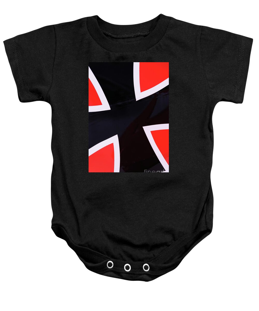 Air Baby Onesie featuring the photograph Red Baron by Charles Dobbs