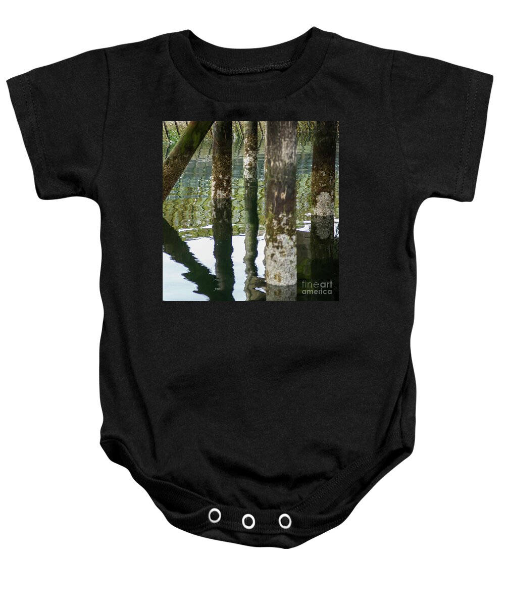 Reflections Baby Onesie featuring the photograph Reflections by Barry Weiss