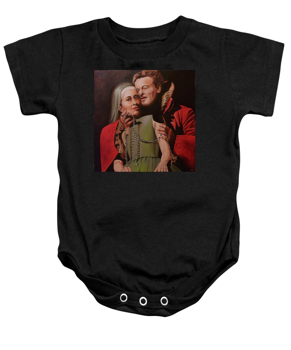 Religious Baby Onesie featuring the painting Reformation by Vic Ritchey