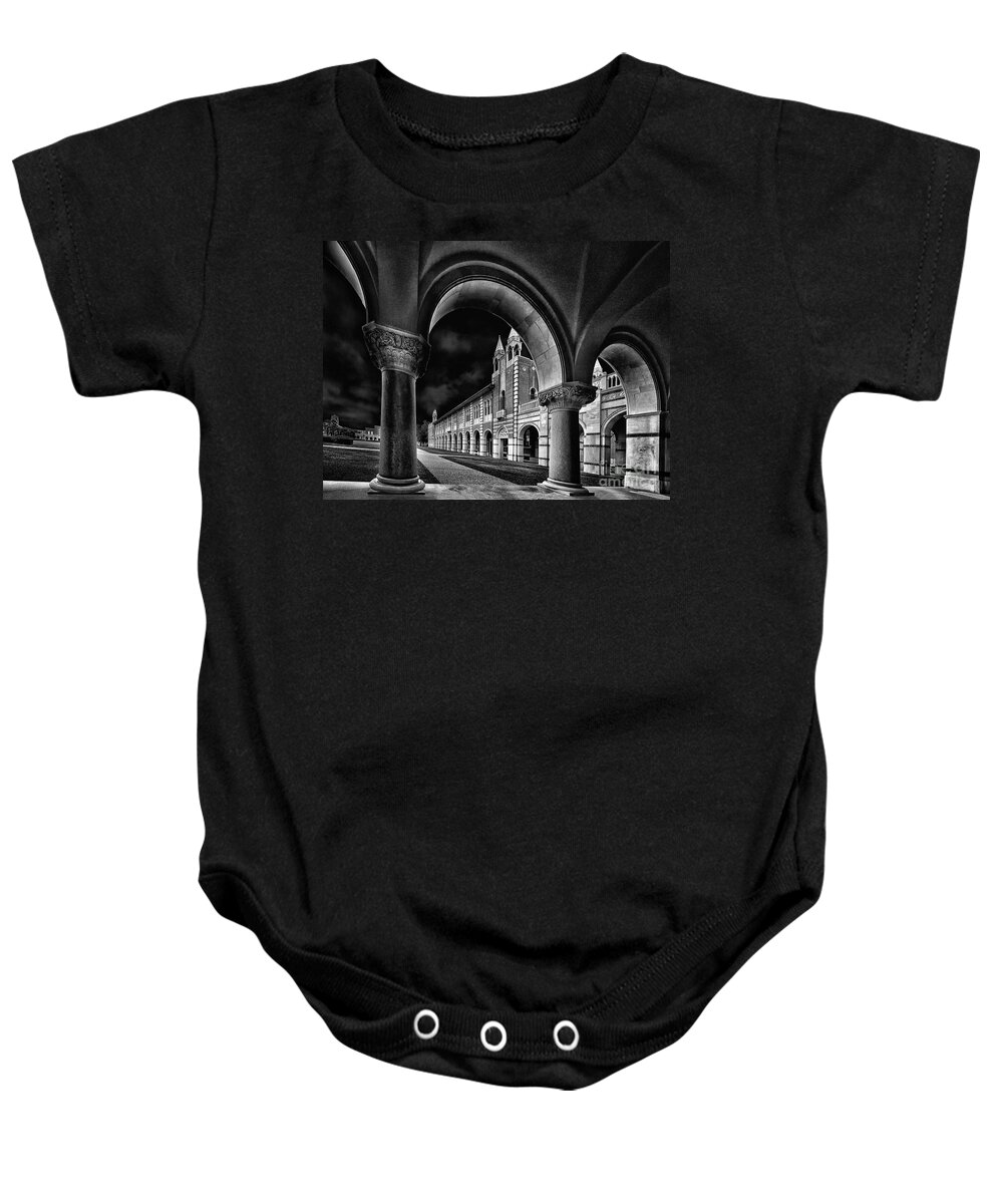 Top Artist Baby Onesie featuring the photograph Rice Arches by Norman Gabitzsch