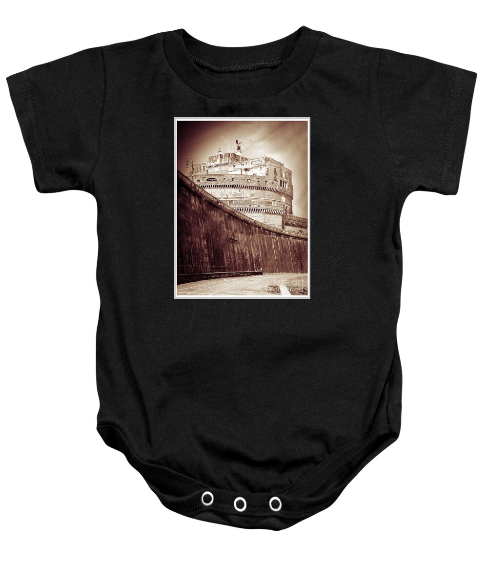 Rome Baby Onesie featuring the photograph Rome monument architecture by Stefano Senise