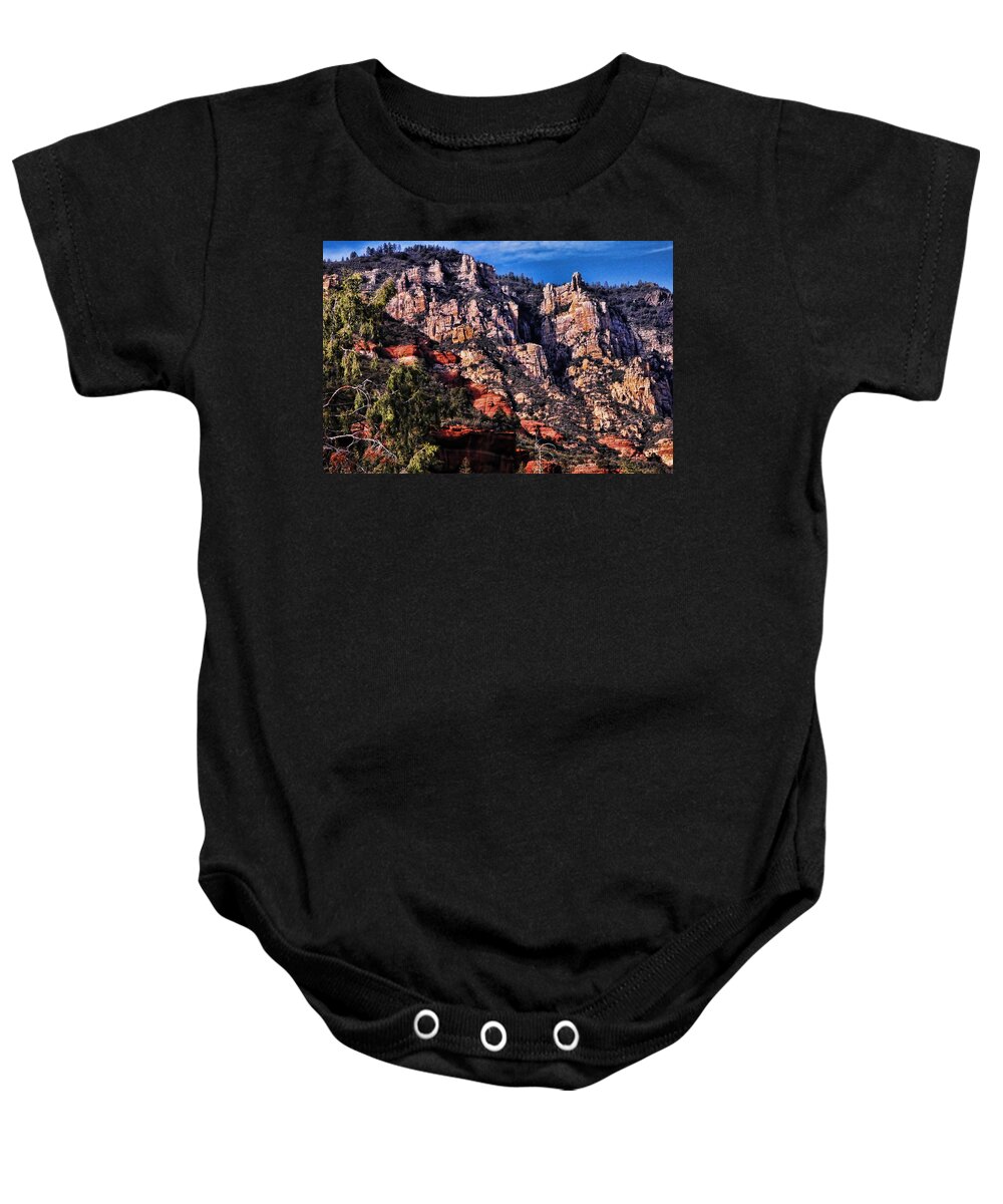 Sedona Baby Onesie featuring the photograph Sedona Arizona IV by Jon Berghoff