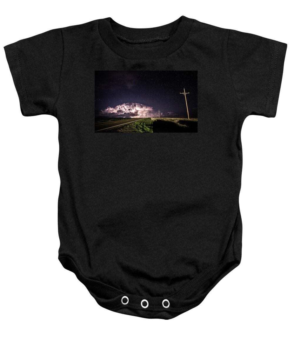 Stars Baby Onesie featuring the photograph Severe Clear by Marcus Hustedde