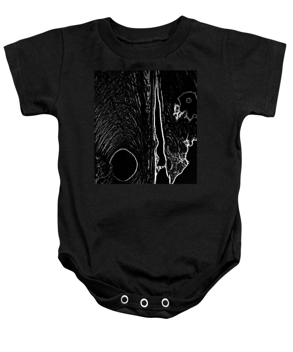 Sunset Baby Onesie featuring the photograph Shall We Go into the Sunset Tunnel? by Gina O'Brien