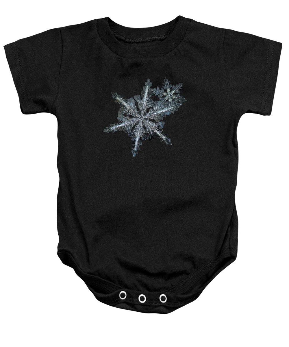 Snowflake Baby Onesie featuring the photograph Stars in my pocket like grains of sand by Alexey Kljatov