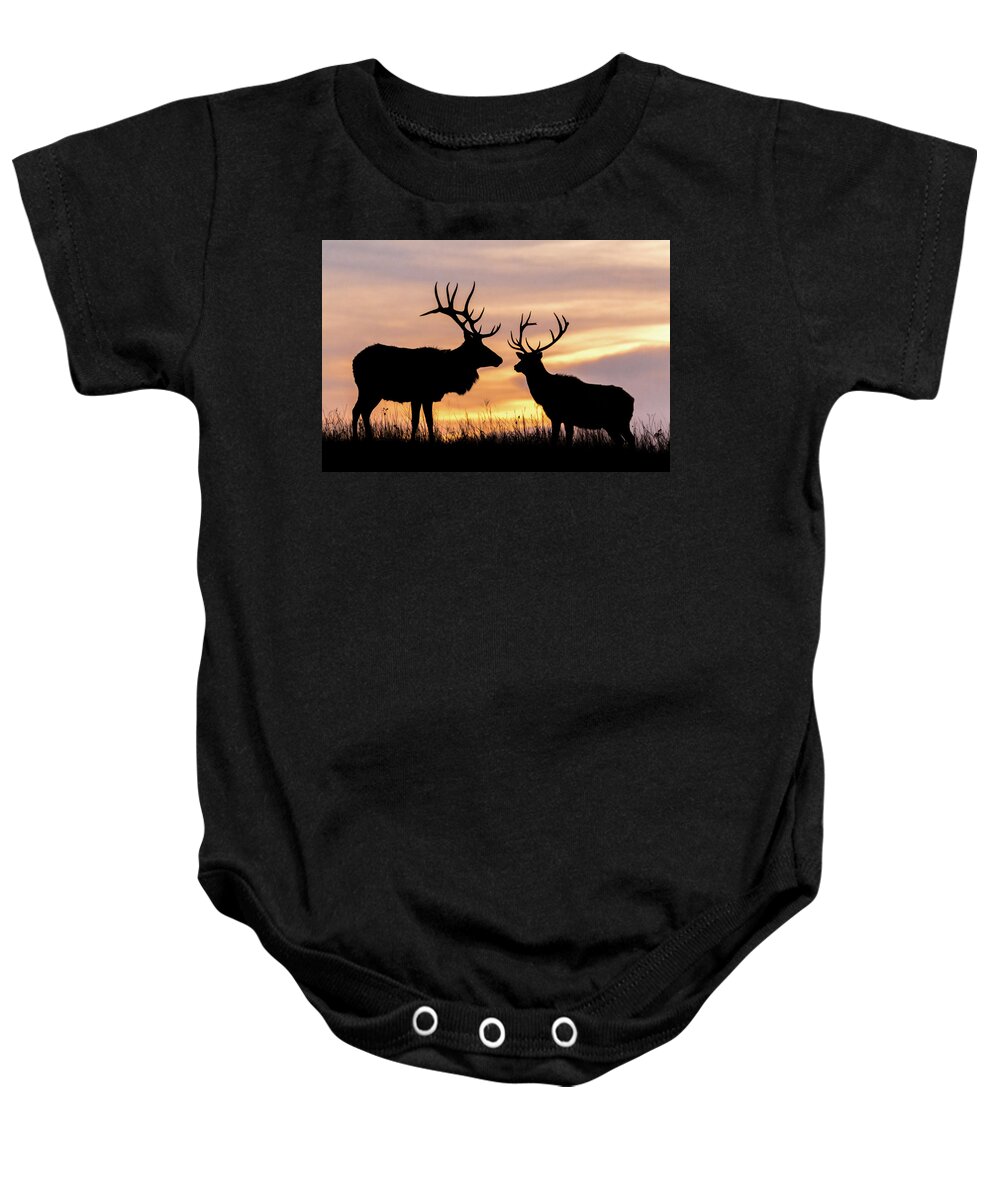 Jay Stockhaus Baby Onesie featuring the photograph Sunrise by Jay Stockhaus