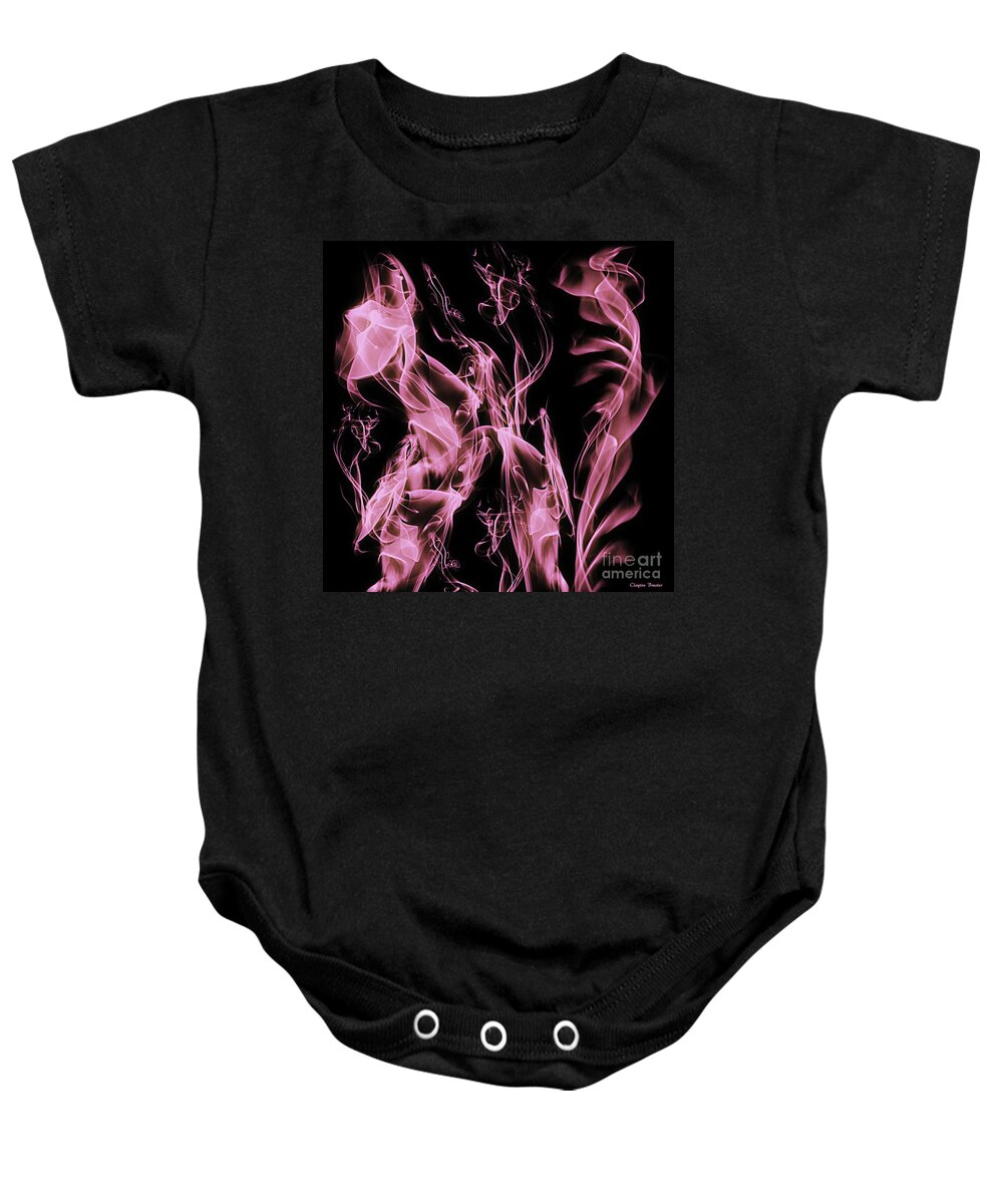 Clay Baby Onesie featuring the digital art Support The Cure by Clayton Bruster