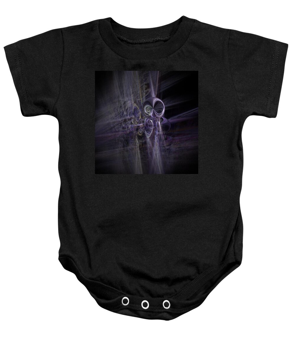 Fineartamerica.com Baby Onesie featuring the painting Take me to your leader by Jackie Flaten