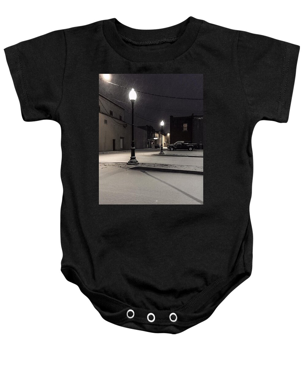  Baby Onesie featuring the photograph The Alley by Kendall McKernon