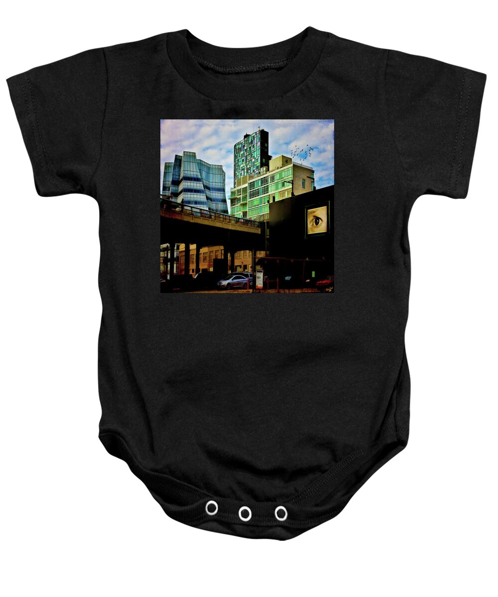 New York Baby Onesie featuring the photograph The Highline NYC by Chris Lord