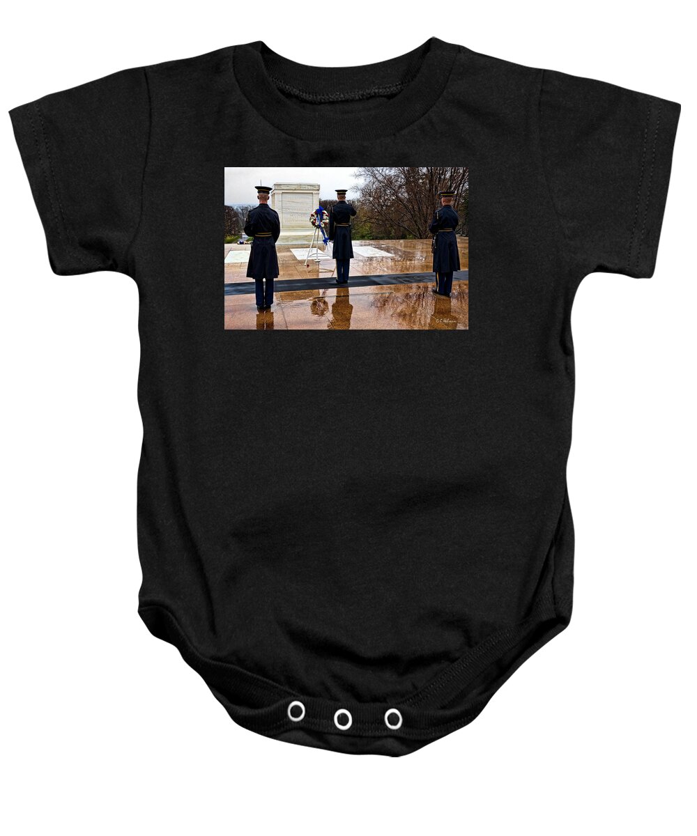 Salute Baby Onesie featuring the photograph The Salute by Christopher Holmes