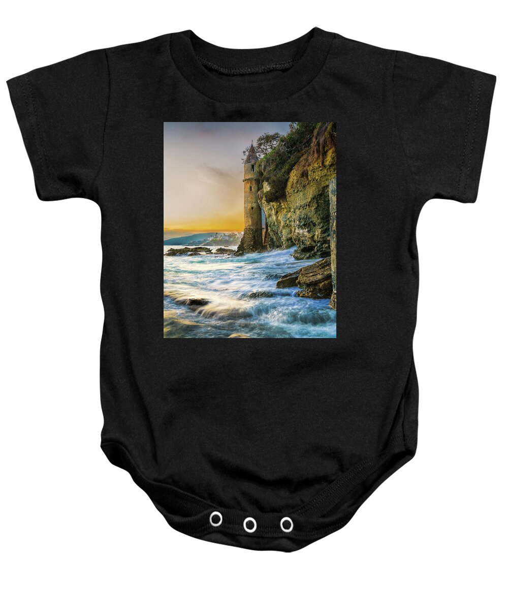 Laguna Baby Onesie featuring the photograph Time Flows I Wait by Scott Campbell