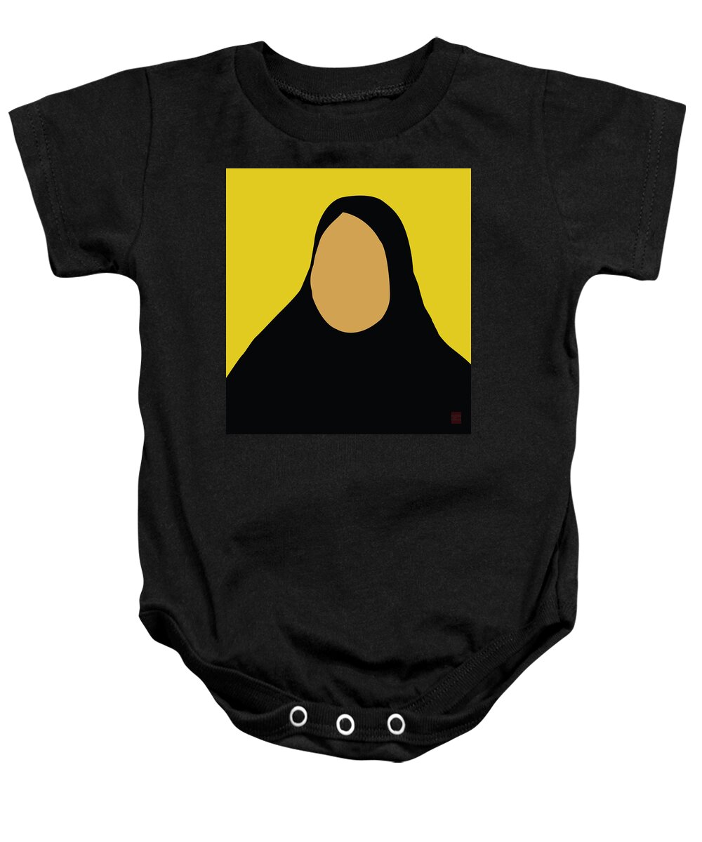 Islam Baby Onesie featuring the digital art Ukhti by Scheme Of Things Graphics