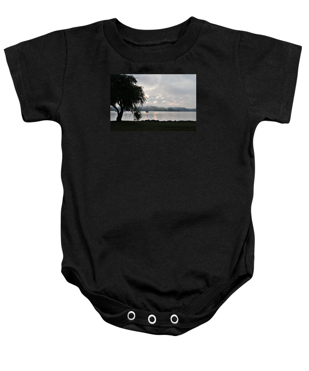 Water Tree Baby Onesie featuring the photograph Water Tree by Sharon Popek