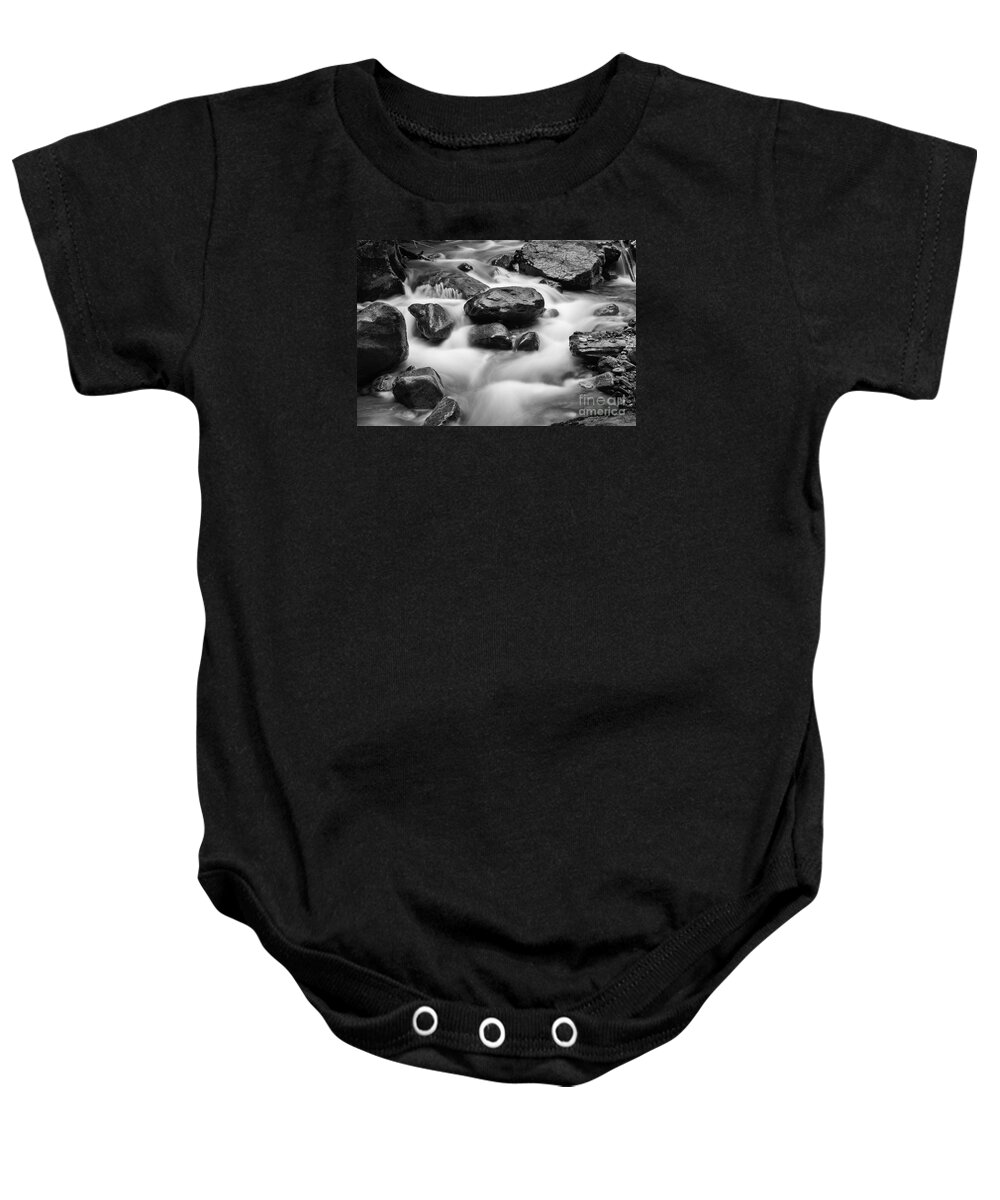 Water Baby Onesie featuring the photograph Wet Rocks by Dennis Hedberg