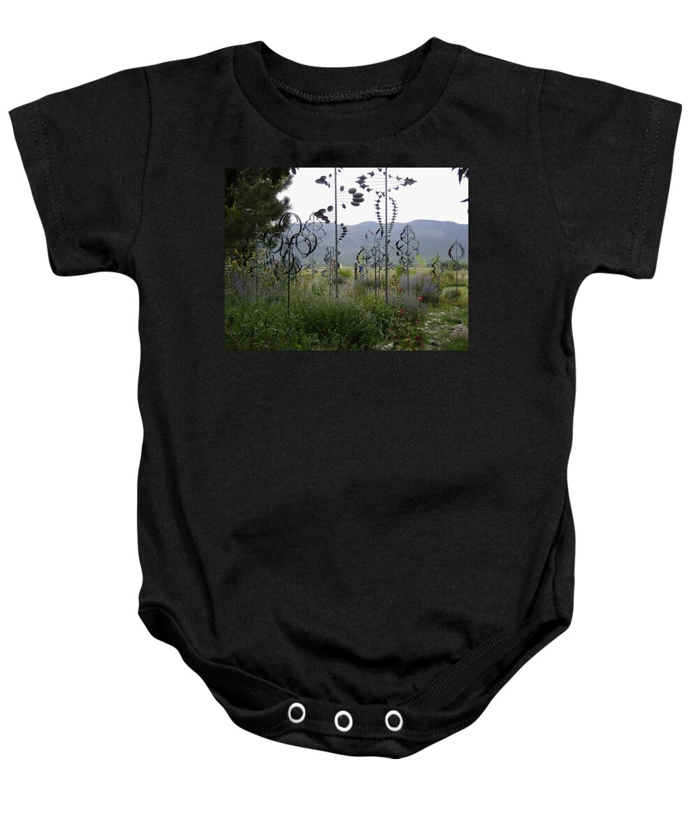 Toys Baby Onesie featuring the photograph Whirligigs by Mary Rogers