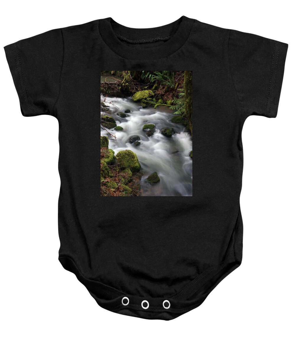 Nature Baby Onesie featuring the photograph Wilson Creek #15 by Ben Upham III