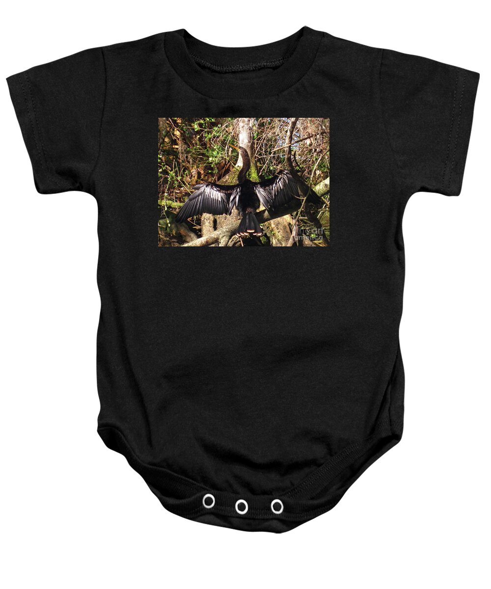 Bird Baby Onesie featuring the photograph Wings Of Beauty by D Hackett