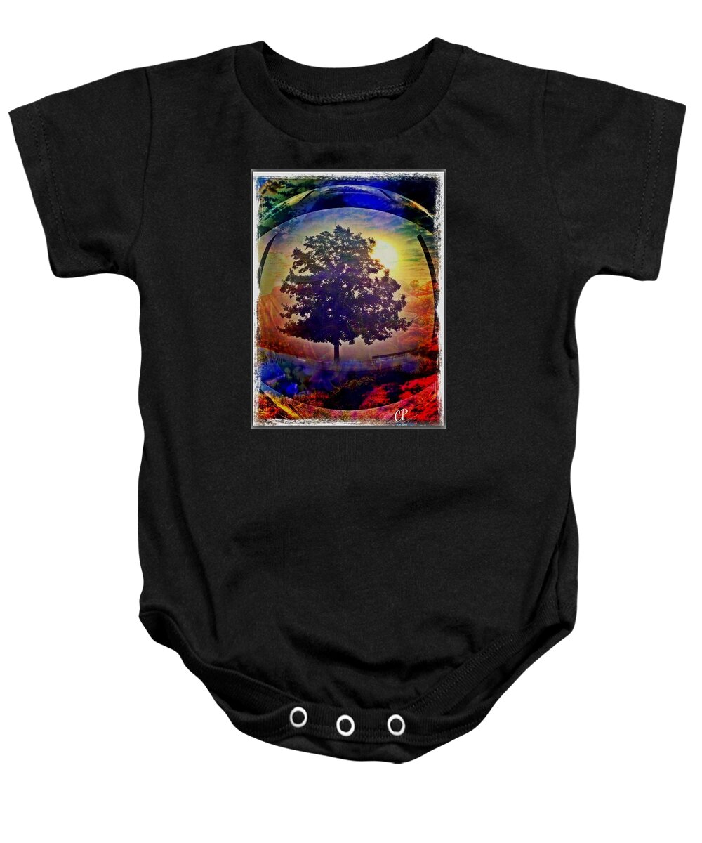 Lanscape Baby Onesie featuring the photograph Yakshis by Christine Paris