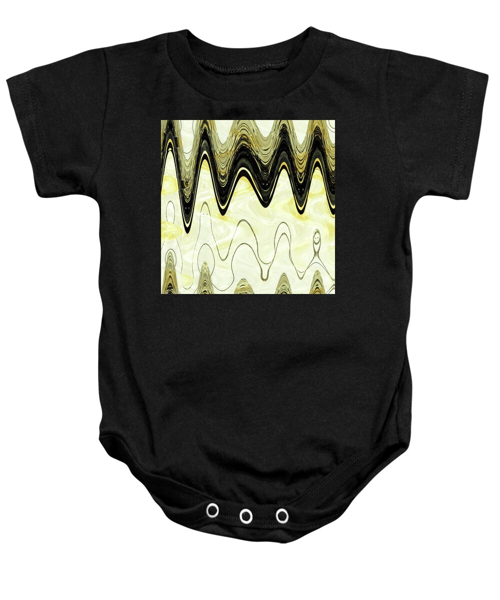Abstract Baby Onesie featuring the photograph You Are Not Paranoid by Pat Miller