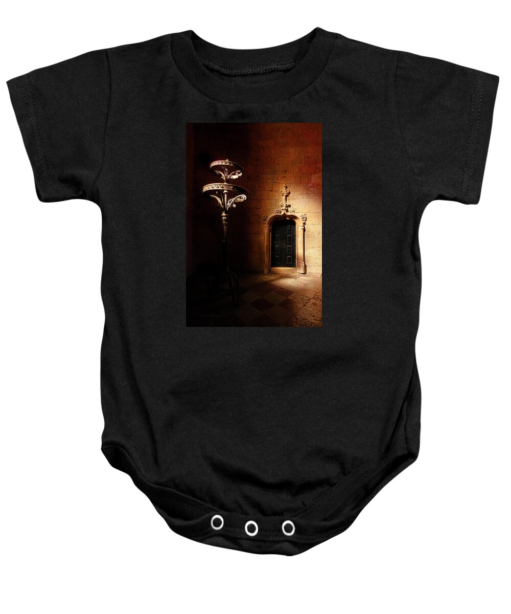 Church Baby Onesie featuring the photograph Bloody hour by Micah Offman