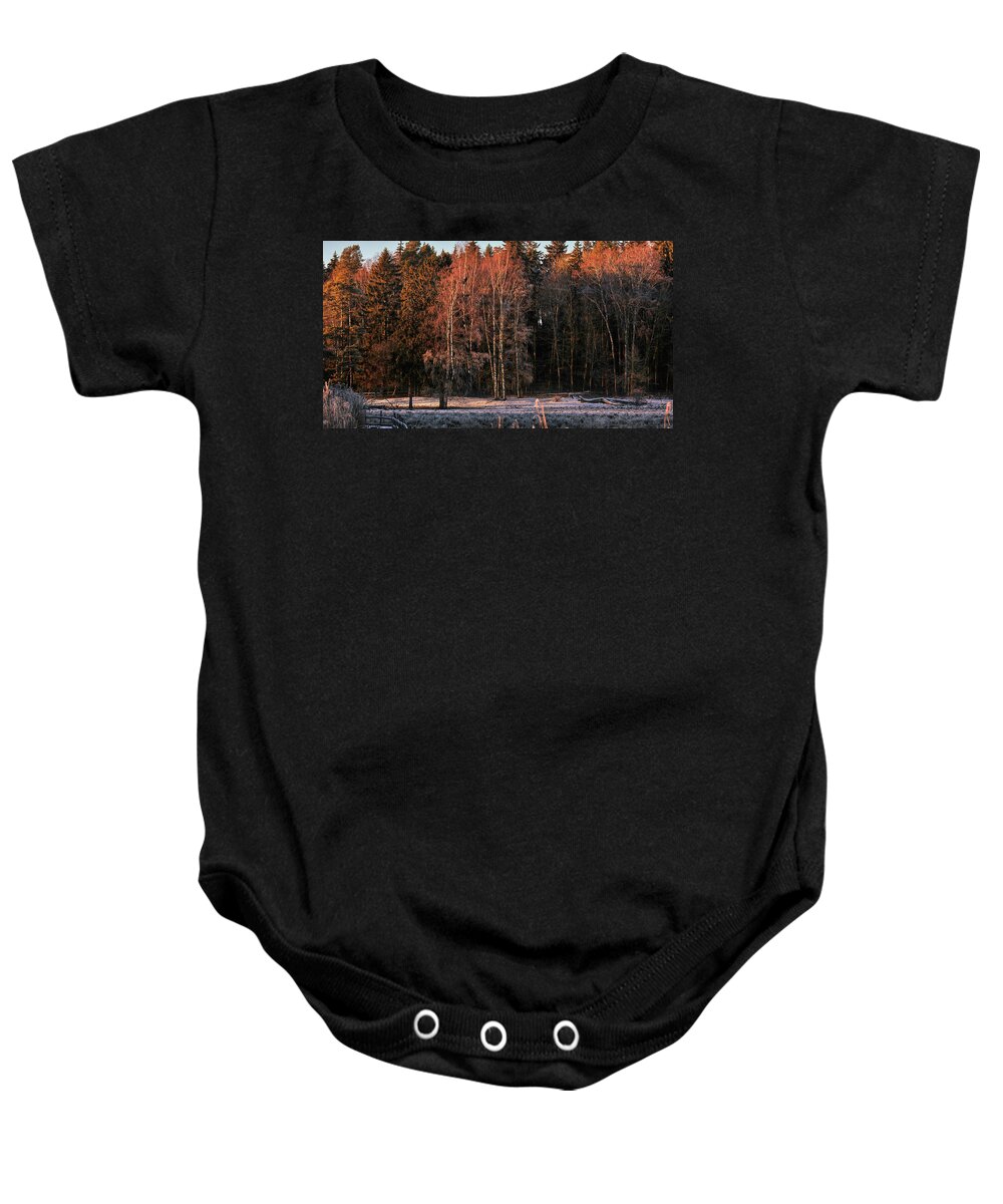 Light Baby Onesie featuring the photograph Christmas light #i2 by Leif Sohlman
