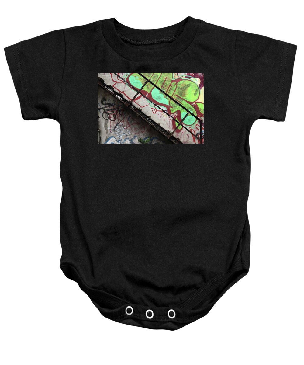 Green Baby Onesie featuring the photograph Green Ooze by Kreddible Trout