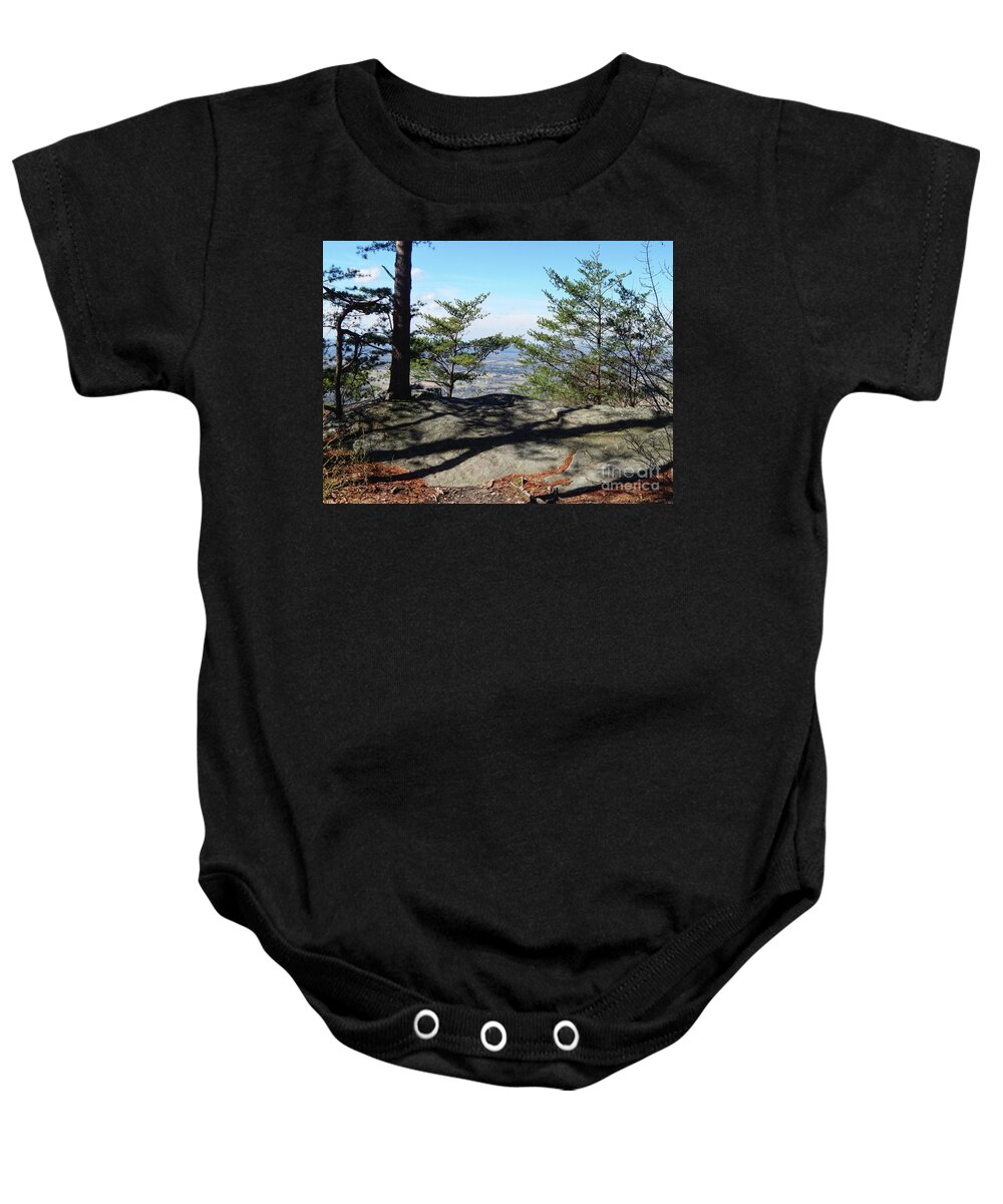 House Mountain Baby Onesie featuring the photograph House Mountain 10 by Phil Perkins