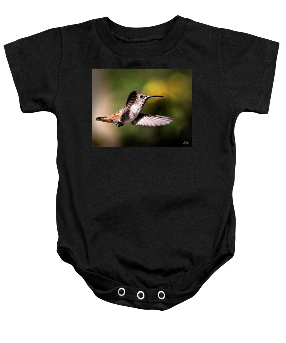 Hummer Baby Onesie featuring the photograph Hummer 1 by Endre Balogh