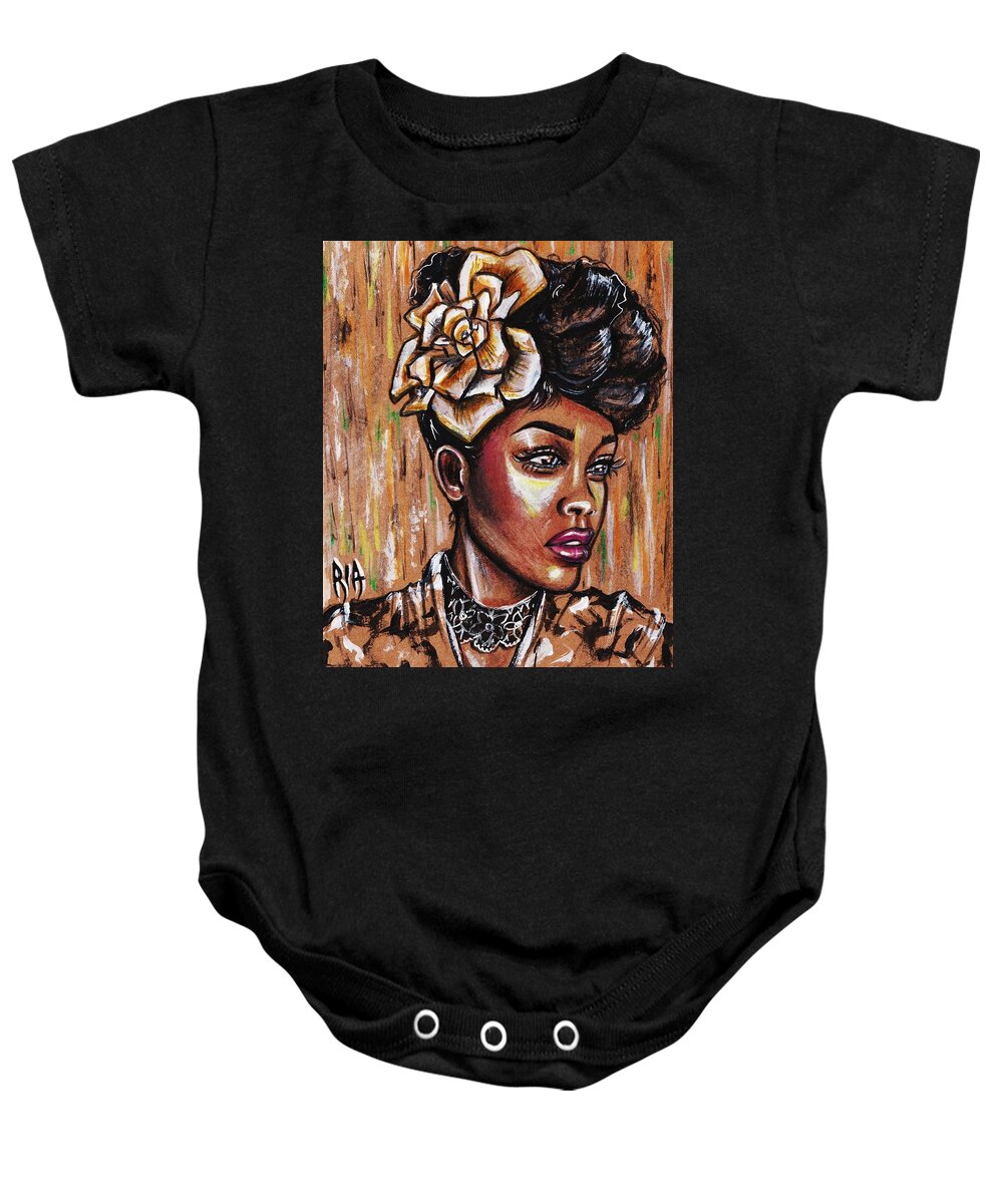 Artbyria Baby Onesie featuring the photograph Intrigued by Artist RiA