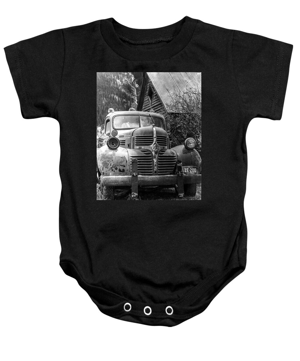 Silverton Baby Onesie featuring the photograph Ze 200 by Jonathan Thompson