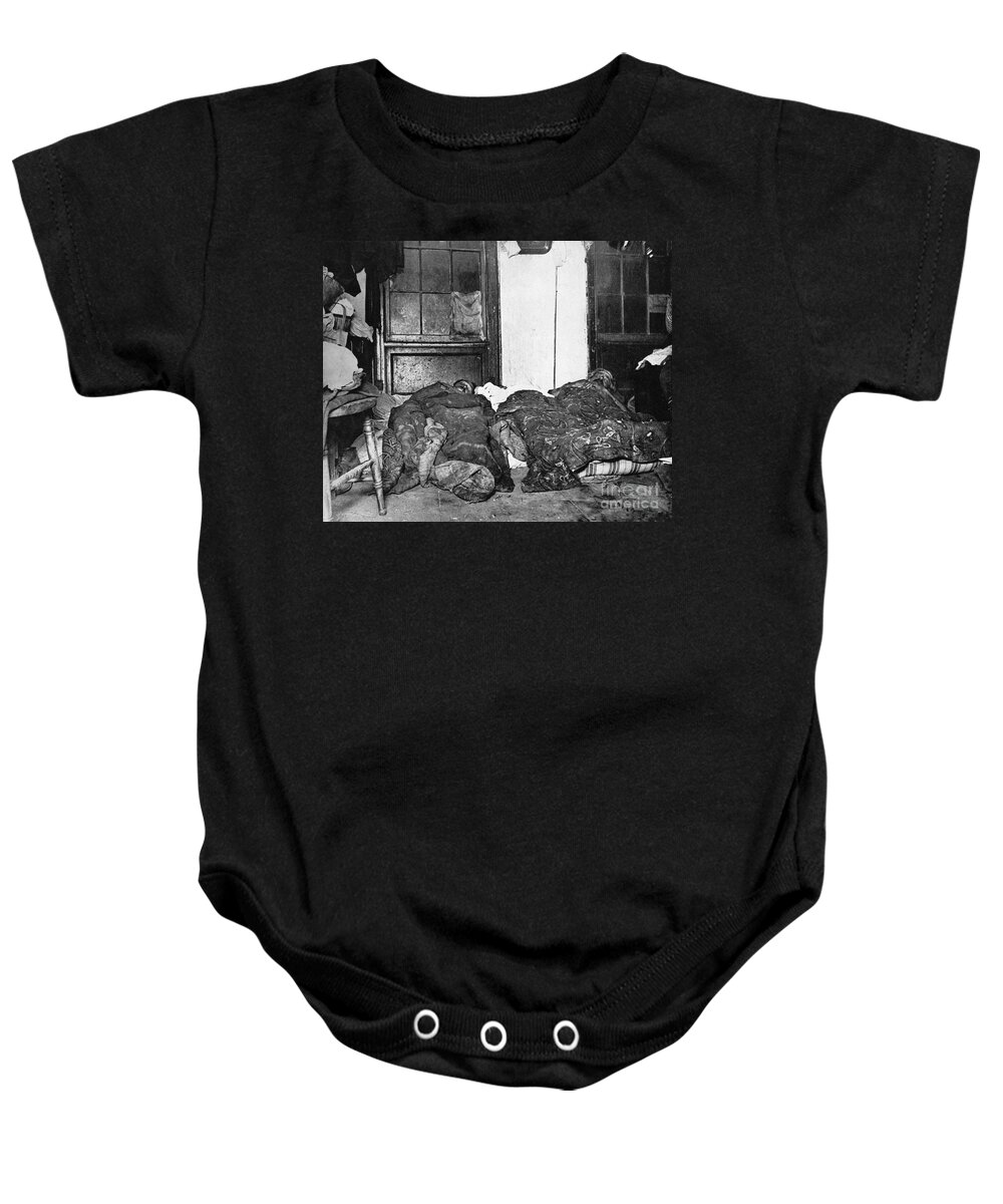 1800s Baby Onesie featuring the photograph NYC Tenement #2 by Jacob Riis