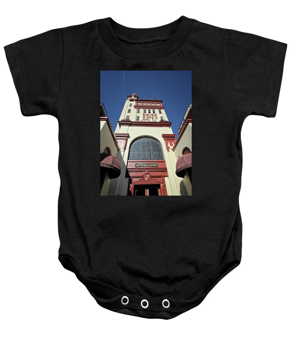 Building Baby Onesie featuring the photograph The Treasury #1 by George Taylor