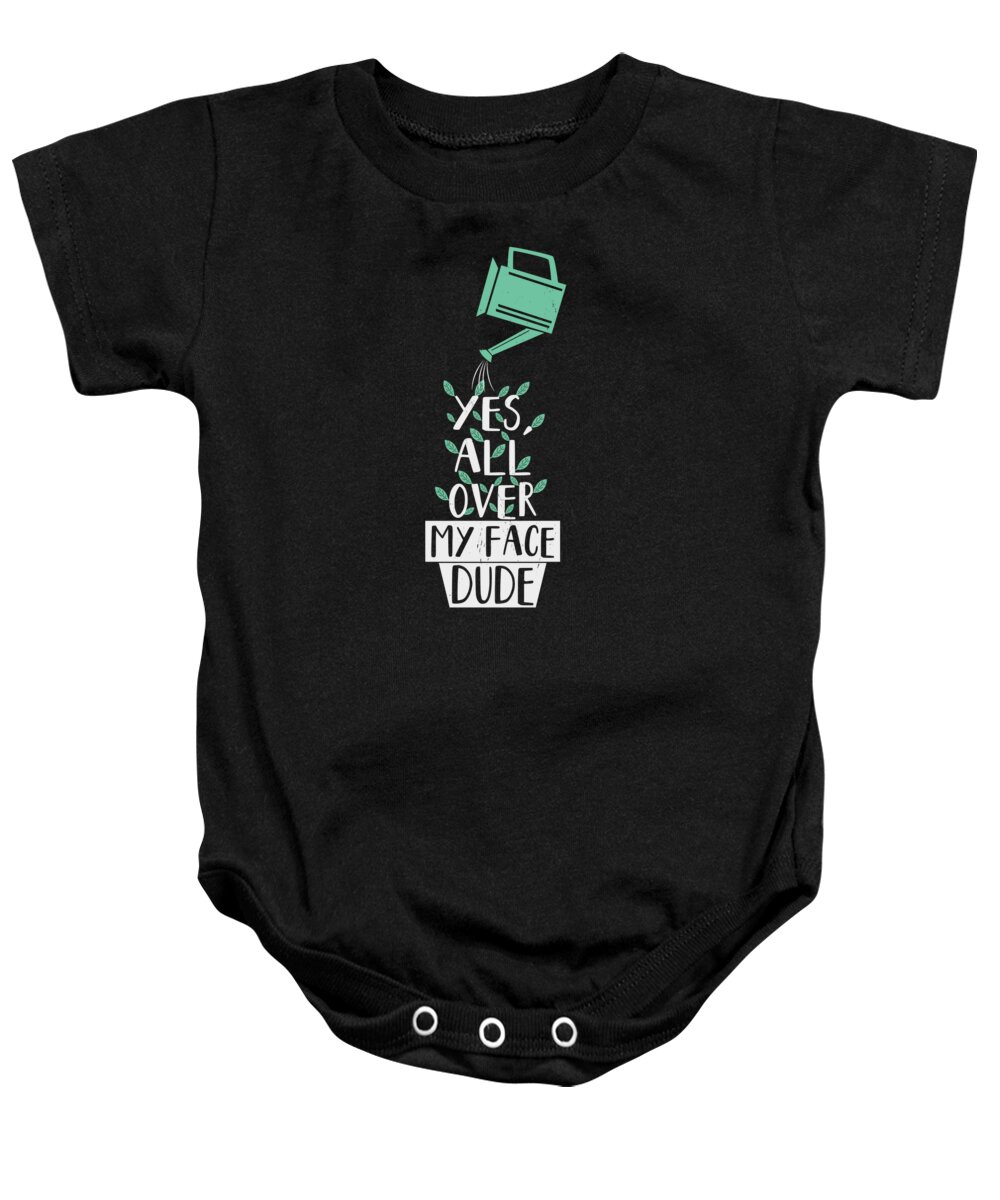 Plant Lover Baby Onesie featuring the digital art Plant Lover Gardening Garden Gardener Plants Botany Horticulture #3 by Toms Tee Store