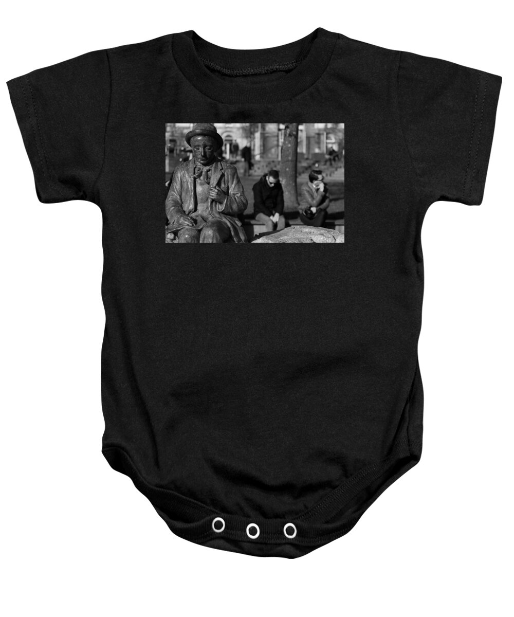 Afternoon In The Park - Galway Baby Onesie featuring the photograph Afternoon In The Park - Galway by Gene Taylor