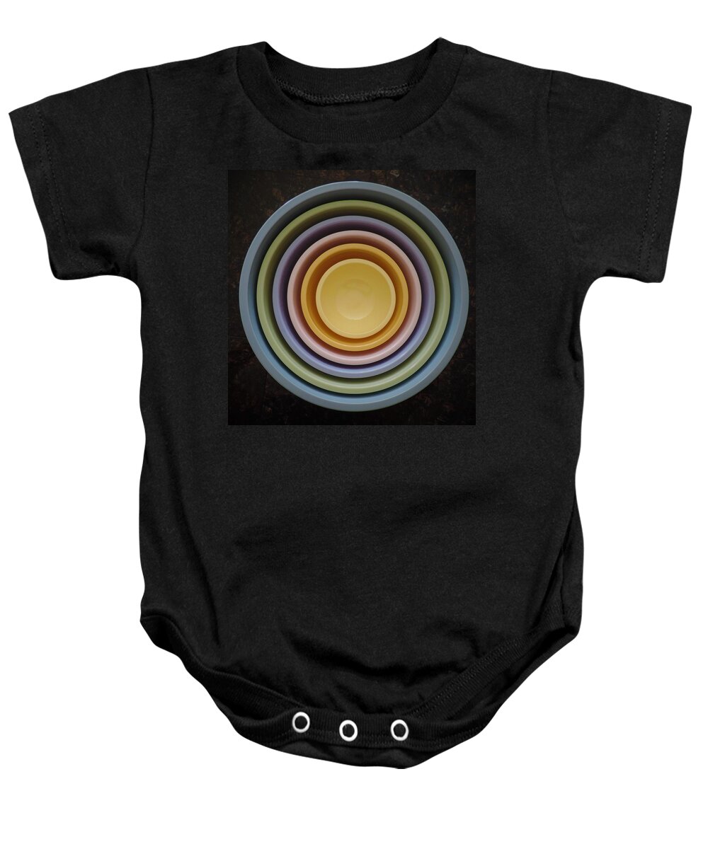 All The Colors Baby Onesie featuring the photograph All the Colors by Bill Tomsa