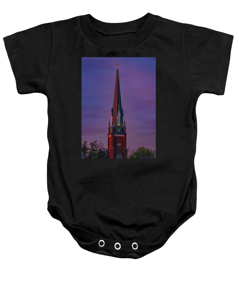 Maryland Baby Onesie featuring the photograph Autumn In Maryland 9 by Robert Fawcett
