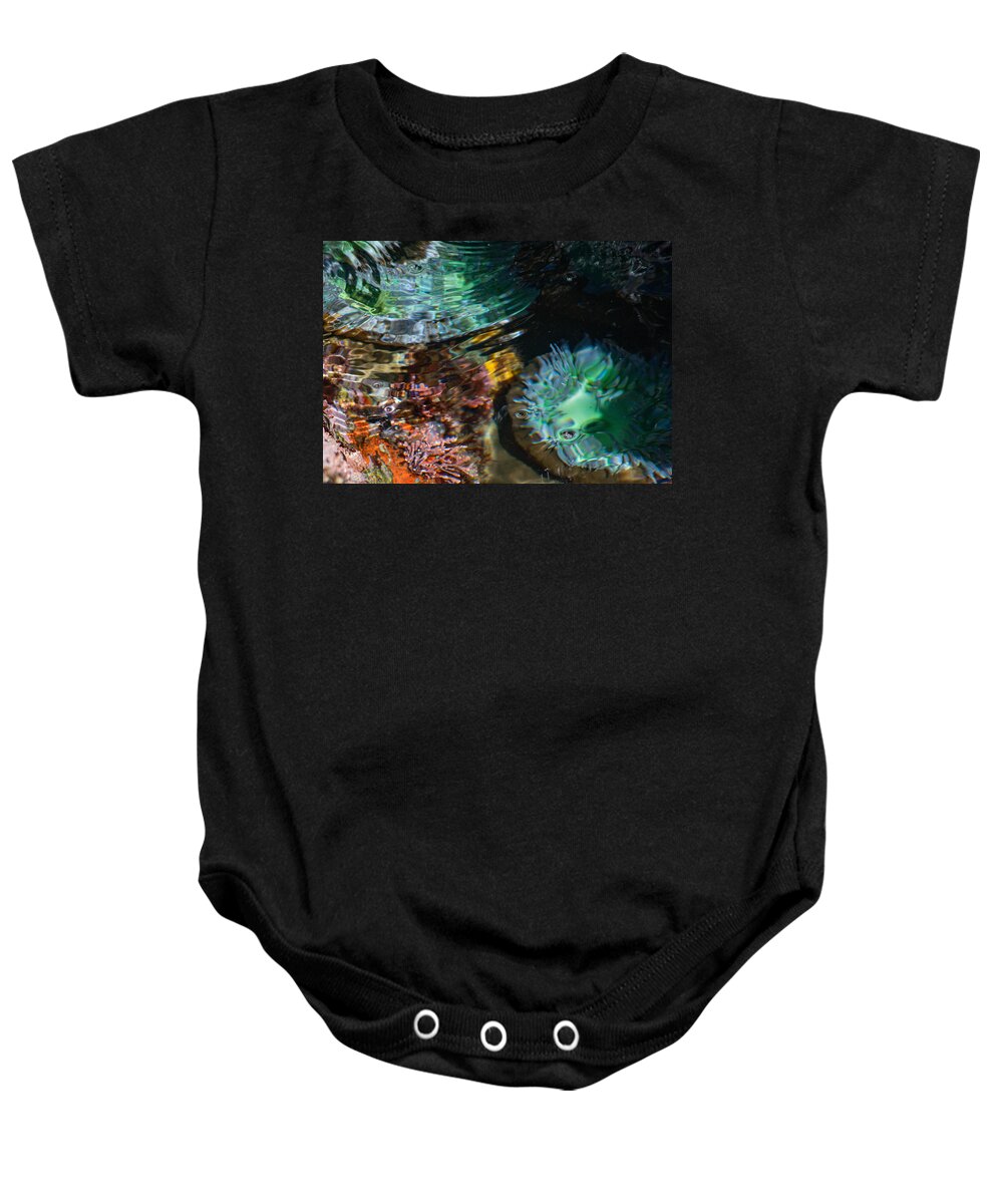 Underwater Baby Onesie featuring the photograph Below the surface by Bonny Puckett