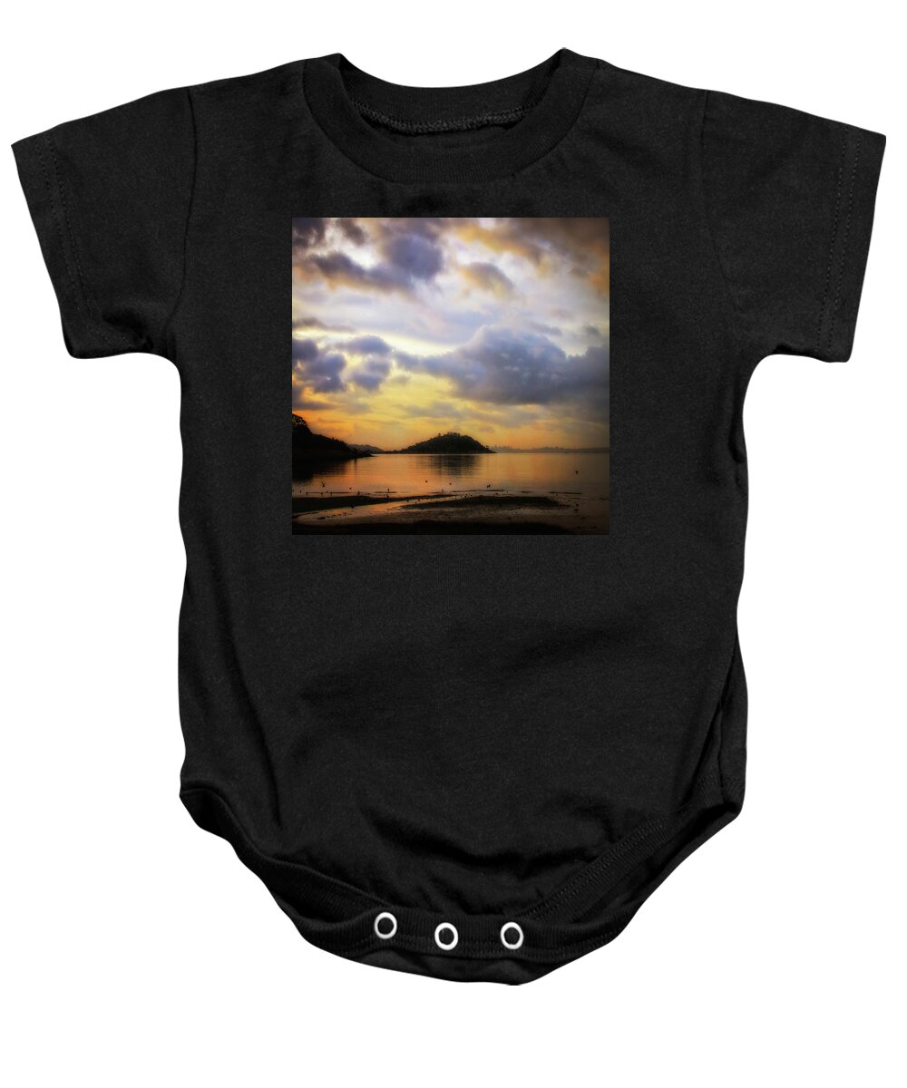 Belvedere Island Baby Onesie featuring the photograph Belvedere Island, San Francisco Bay by Donald Kinney