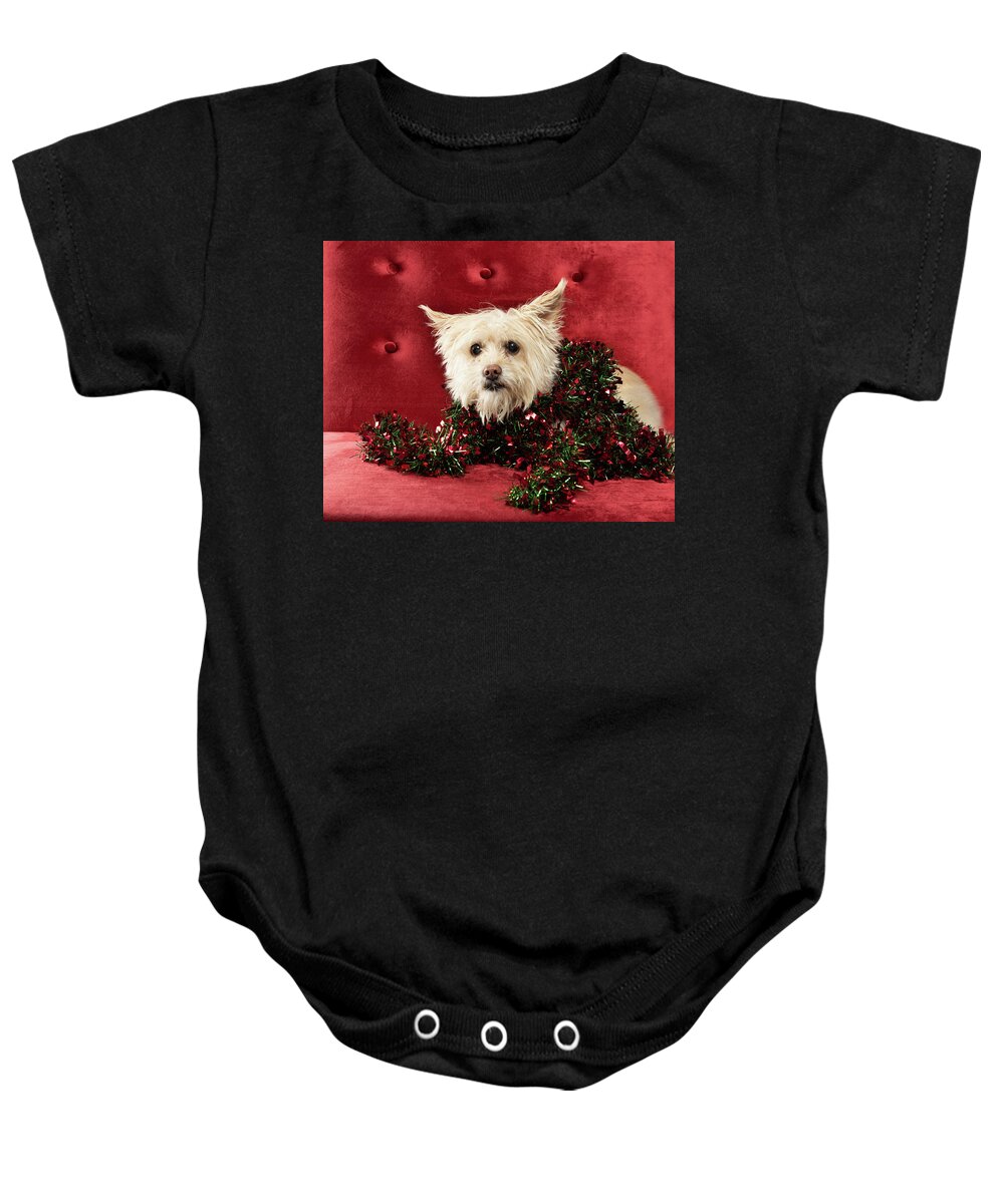 Cassie Baby Onesie featuring the photograph Cassie 9 by Rebecca Cozart