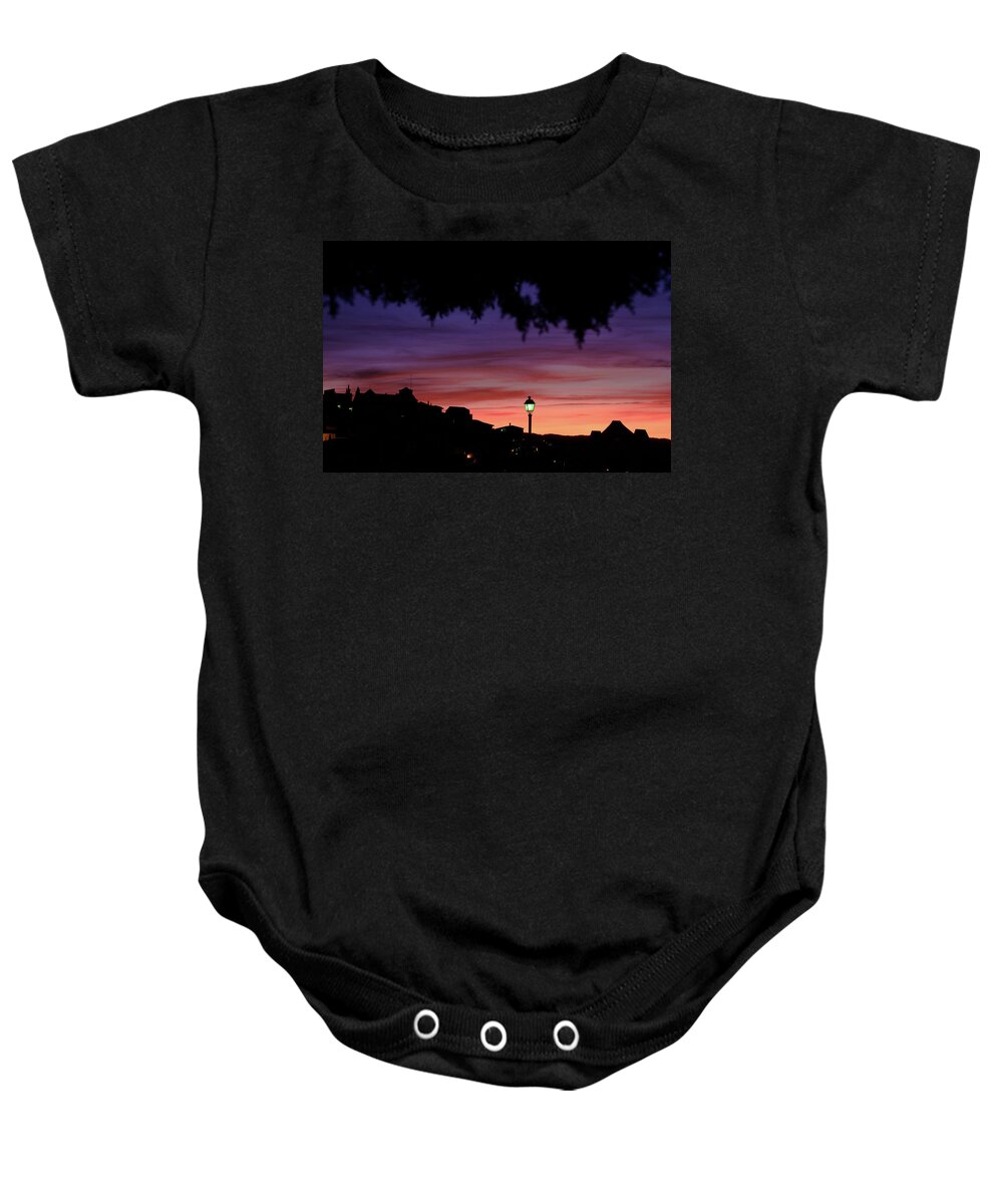 Comares Baby Onesie featuring the photograph Comares Gothic by Gary Browne