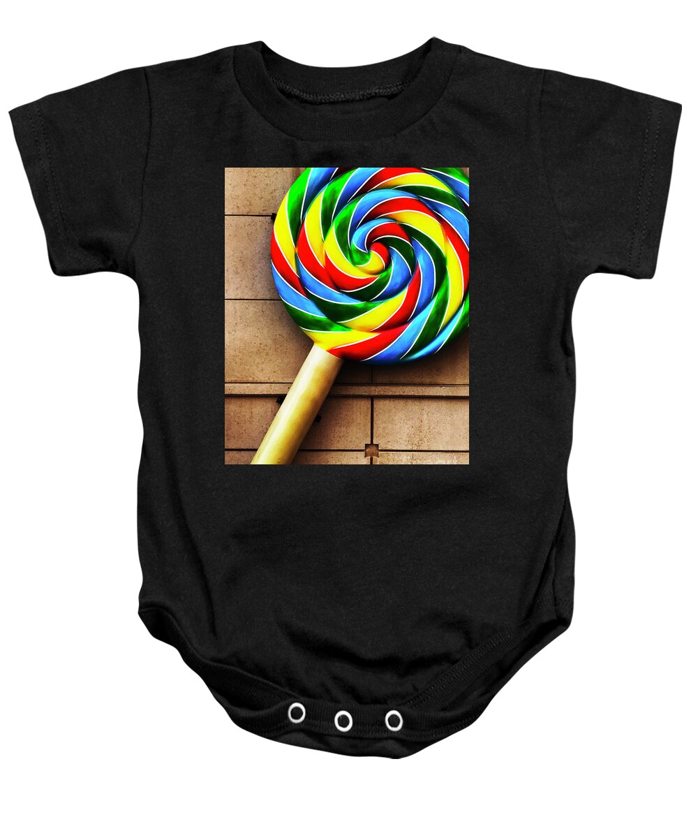 Market Art Baby Onesie featuring the photograph A Big Sucker 2 by Rick Locke - Out of the Corner of My Eye