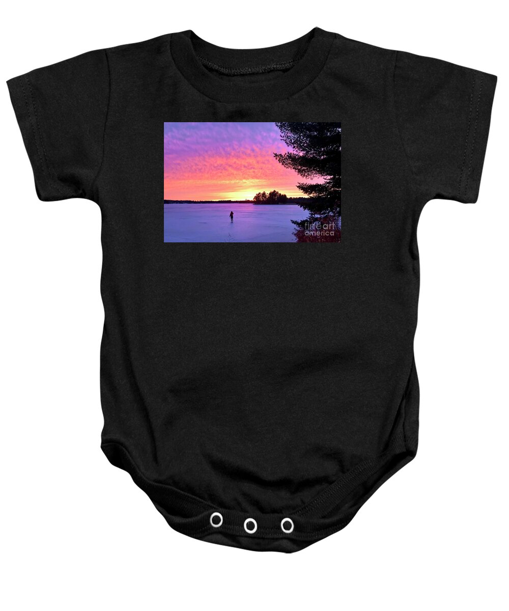 Minnesota Baby Onesie featuring the photograph Forever in my Memory Minnesota by Ann Brown