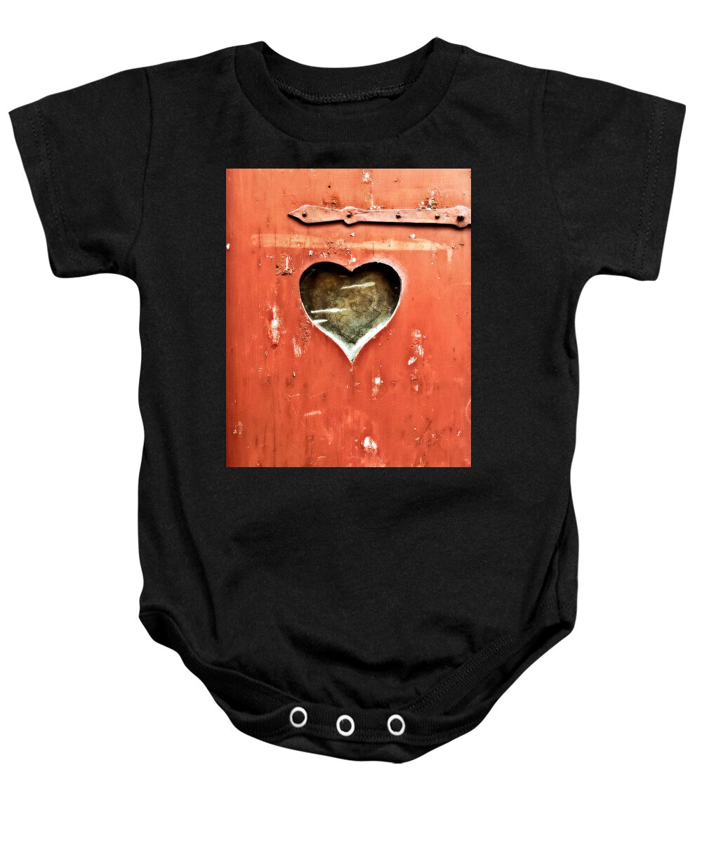 Heart Baby Onesie featuring the photograph Heart by Tanja Leuenberger
