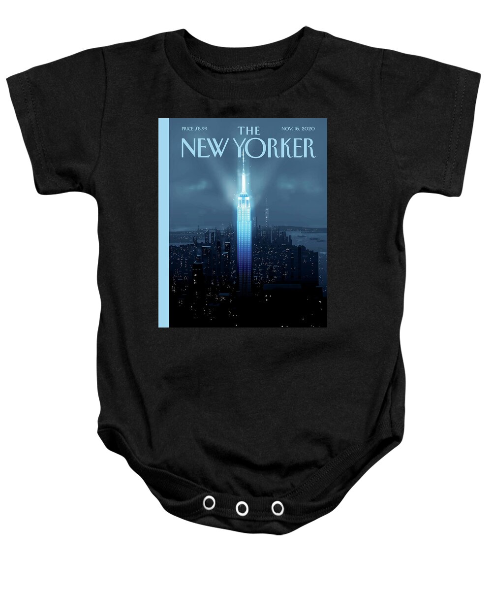 #faatoppicks Baby Onesie featuring the painting Hope Again by Pascal Campion