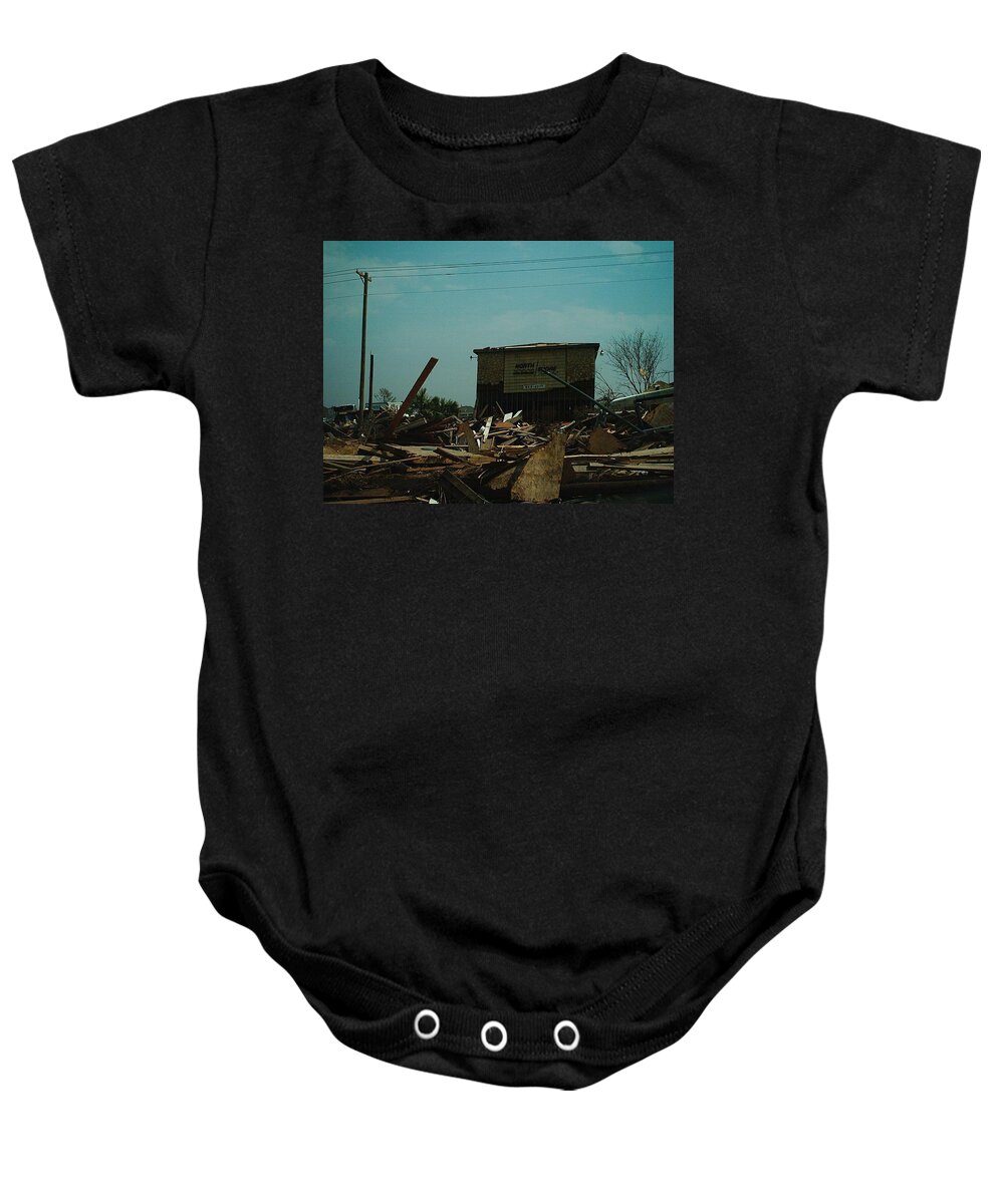 New Orleans Baby Onesie featuring the photograph Hurricane Katrina Series - 77 by Christopher Lotito